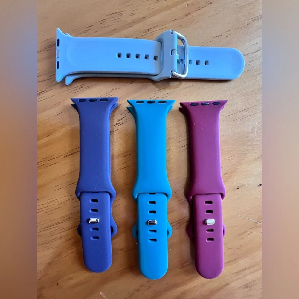 Sport Bands Compatible with Apple Watch SE - 38/40/41MM; 4 Colors